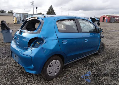 2024 Mitsubishi Mirage Es/Le из США, поврежденный, VIN ML32AUHJ4RH008257